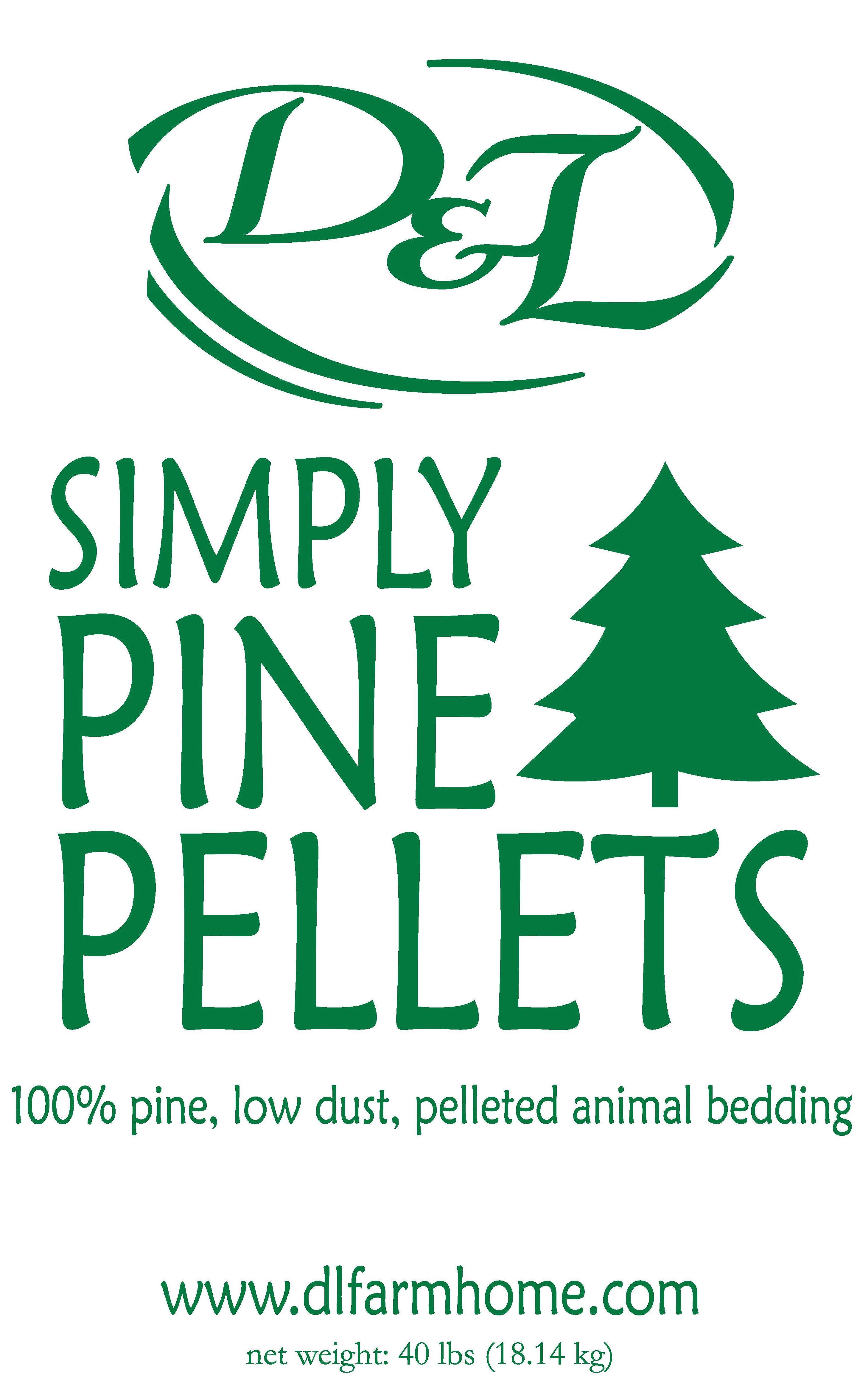 D&L Simply Pine Pellets, 40 lbs