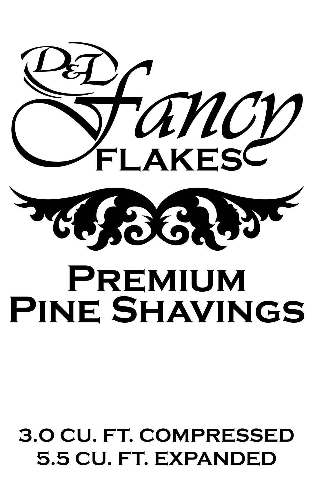 D&L Fancy Flakes Shavings, 5.5 cu. ft.
