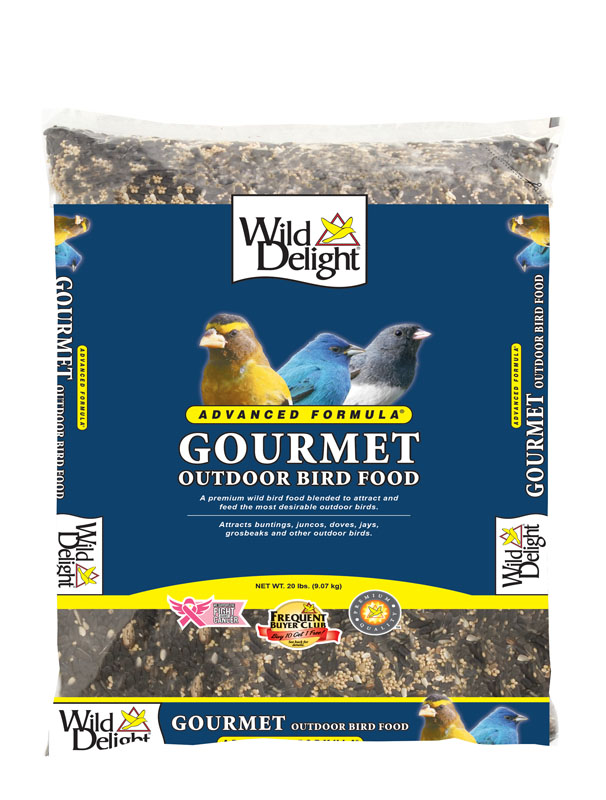 Wild Delight Gourmet Outdoor Bird Food, 20 lbs