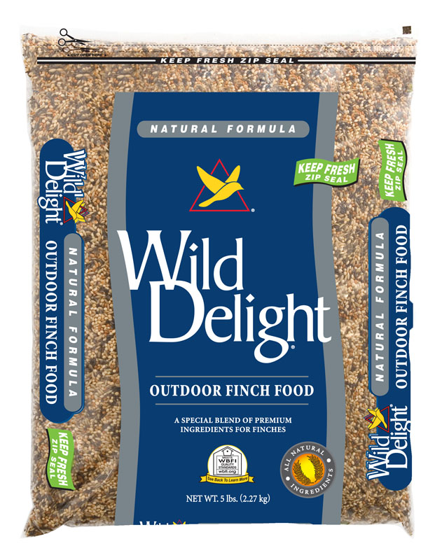 Wild Delight Outdoor Finch Food, 5 lbs