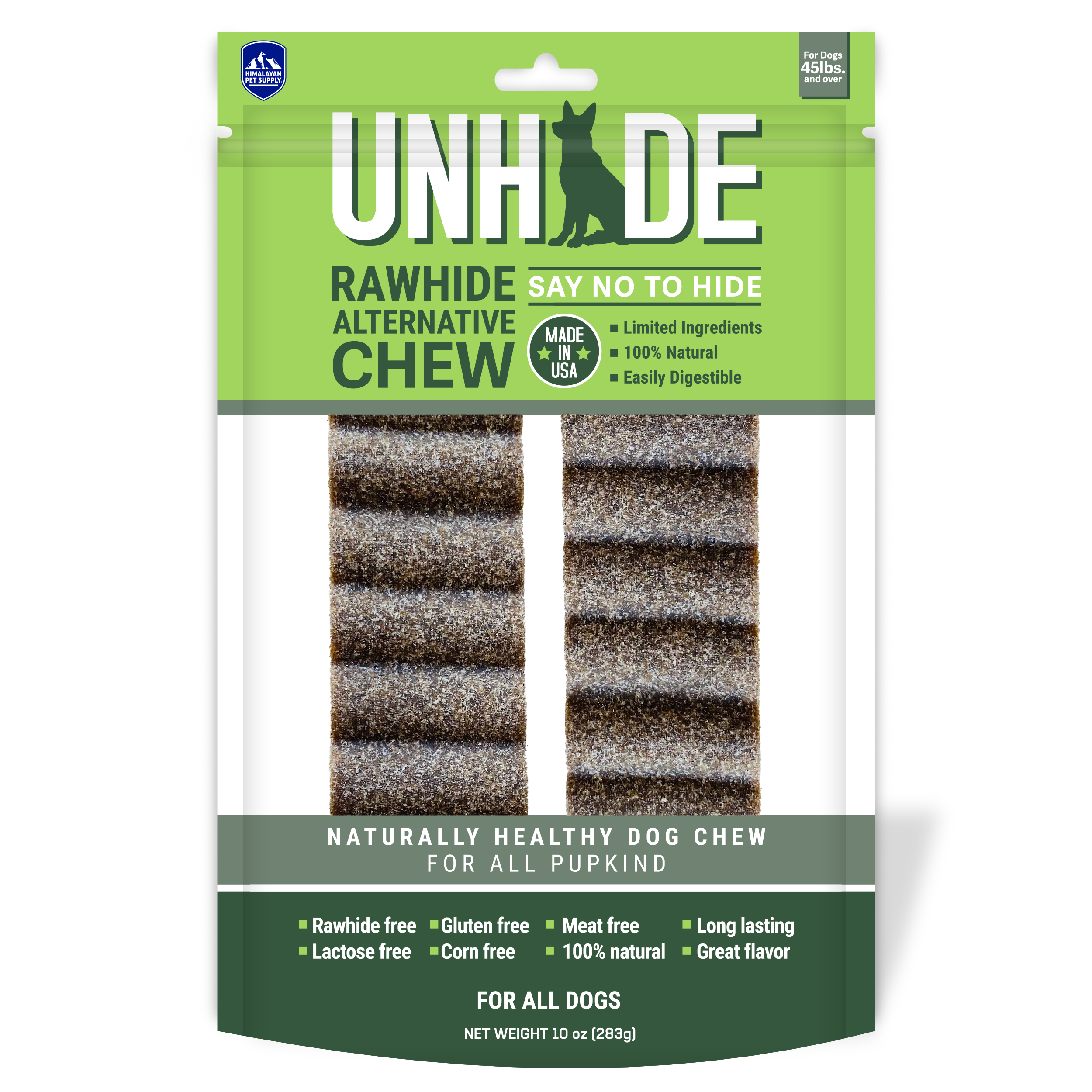 Himalayan UnHide Rawhide-Free Chew, 2 pack, Lg