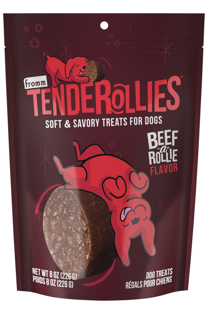 Fromm Beef-a-Rollie Tenderollies Treats, 8 oz