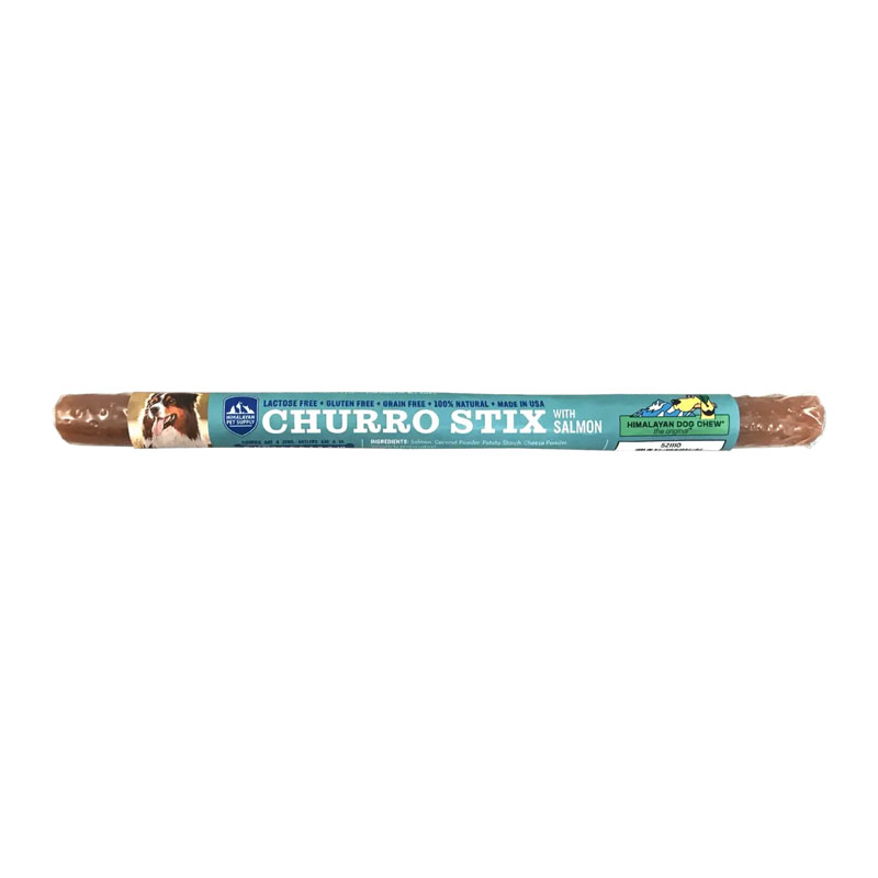 Himalayan Pet Churro Stix - Salmon, 10"