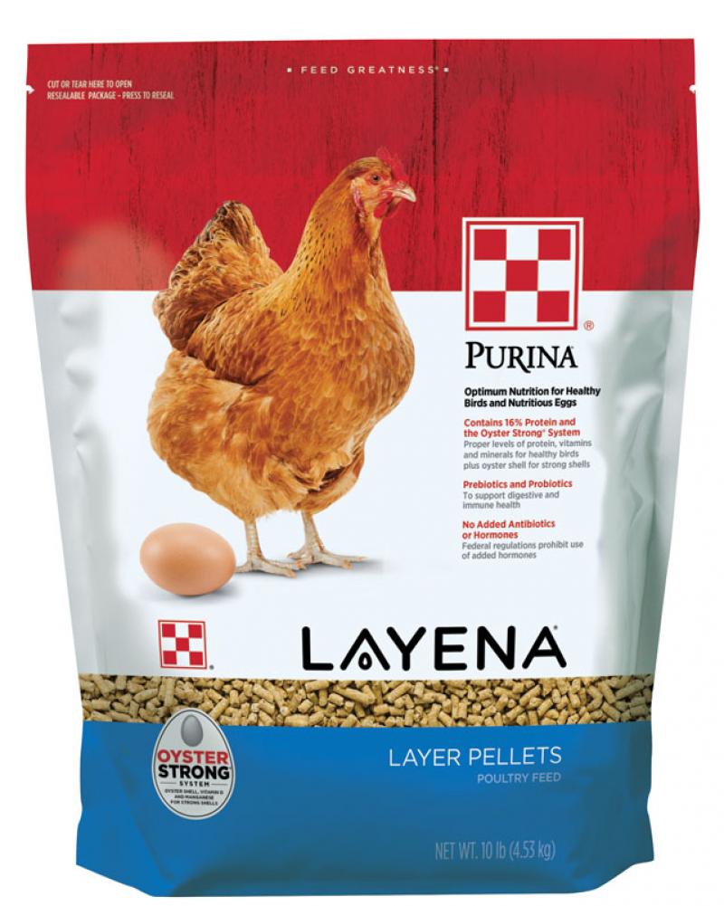 Purina&reg; Layena&reg; Pellets, 10 lbs