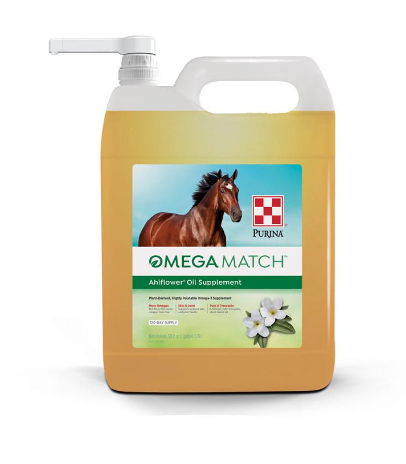 Purina&reg; Omega Match Ahiflower&reg; Oil Supplement, 1 gal