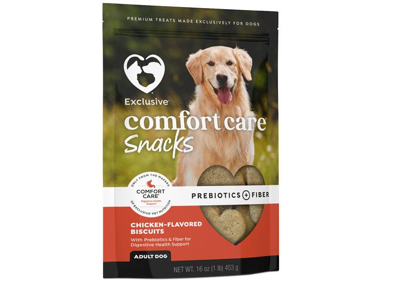 Exclusive Comfort Care Adult Dog Snacks Chicken-Flavored Biscuits, 16 oz