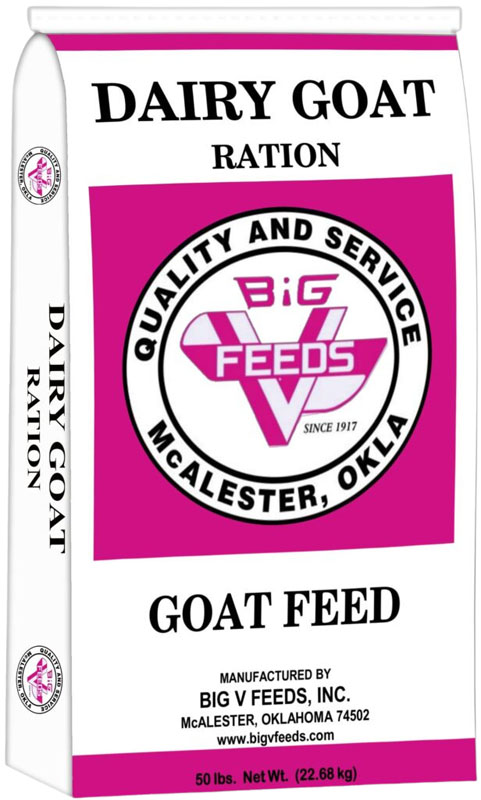 Big V Dairy Goat Pellet, 50 lbs