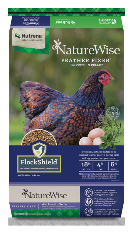Nutrena NatureWise Feather Fixer, 40 lbs