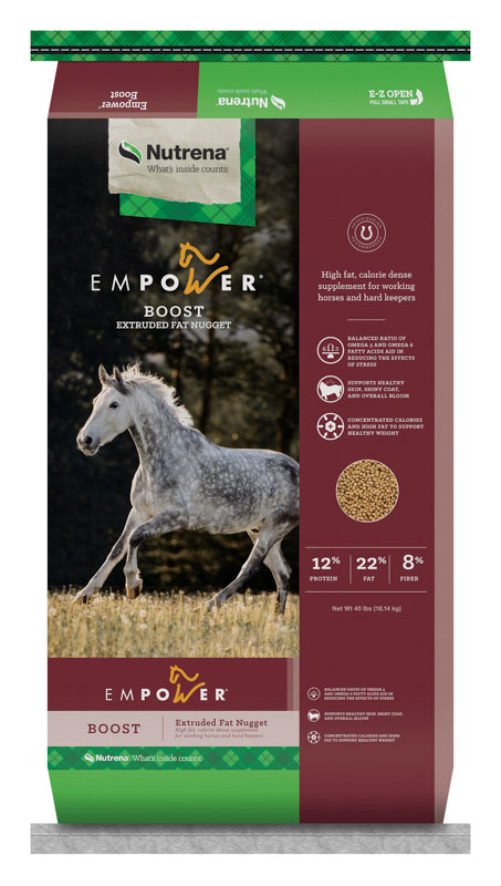 Nutrena Empower Boost Supplement for Horses, 40 lbs