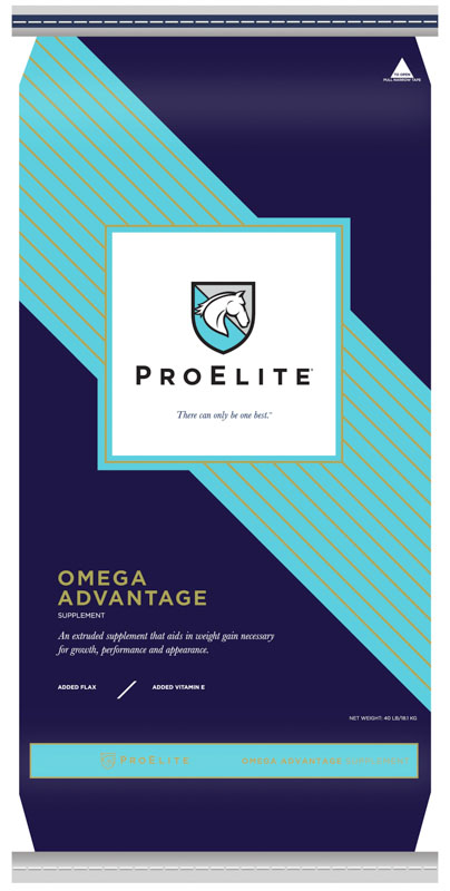 ProElite Omega Advantage Supplement for Horses, 40 lbs