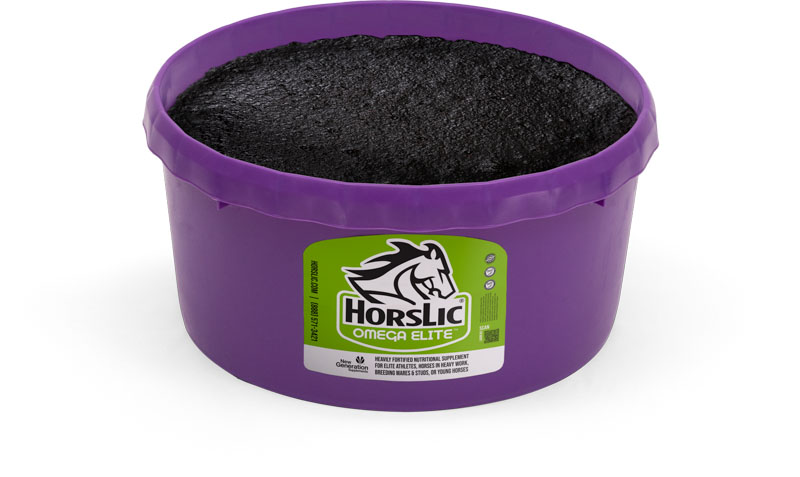 Horslic Omega with Clarifly, 125 lbs