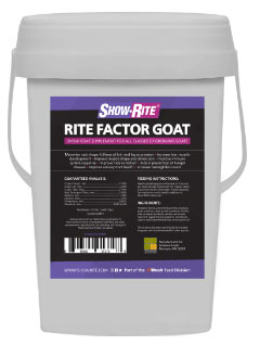 Show-Rite Rite Factor Goat, 5.75 lbs