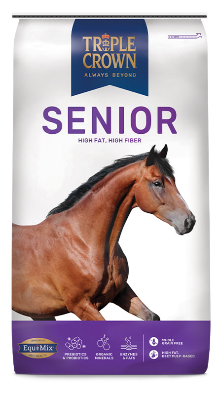 Triple Crown Senior - Textured, 50 lbs