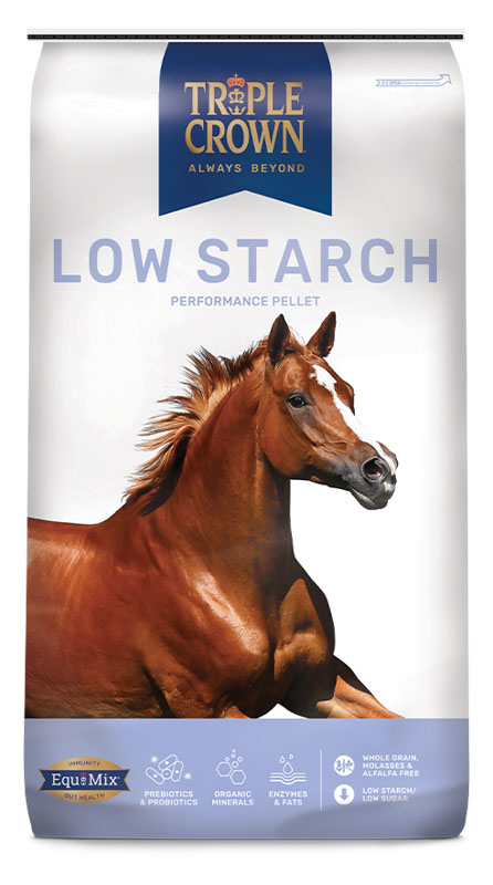 Triple Crown Low Starch - Pelleted, 50 lbs