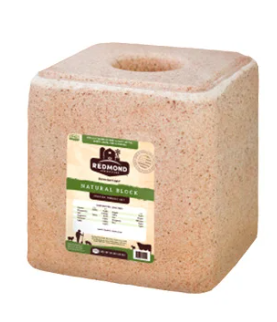 Redmond Natural Salt Blocks, 44 lbs