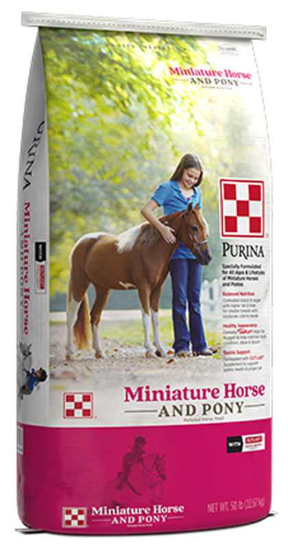 Purina&reg; Miniature Horse & Pony Feed, 50 lbs