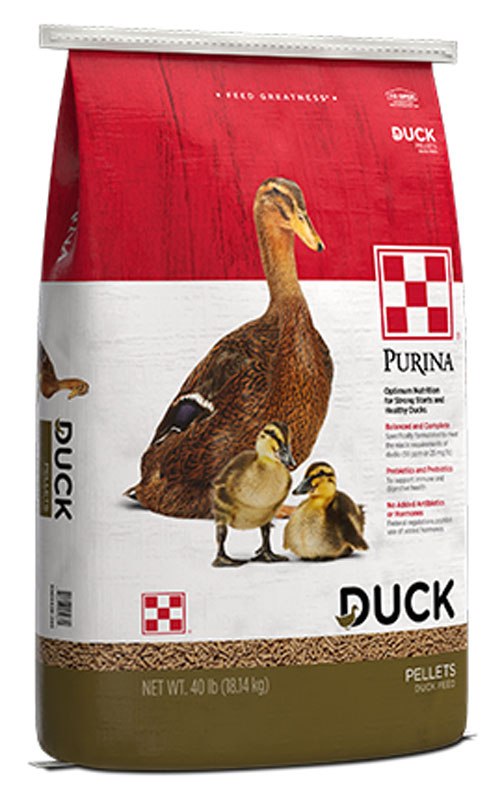 Purina&reg; Duck Feed Pellets, 40 lbs