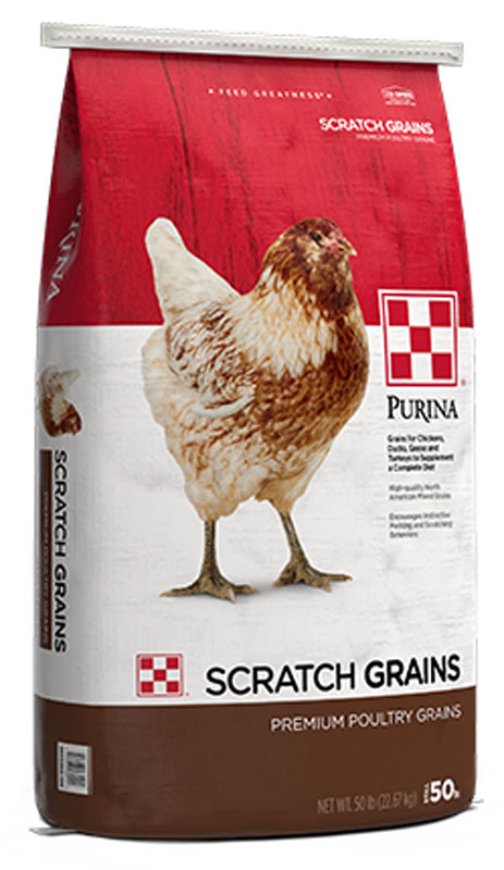 Purina&reg; Scratch Grains, 50 lbs