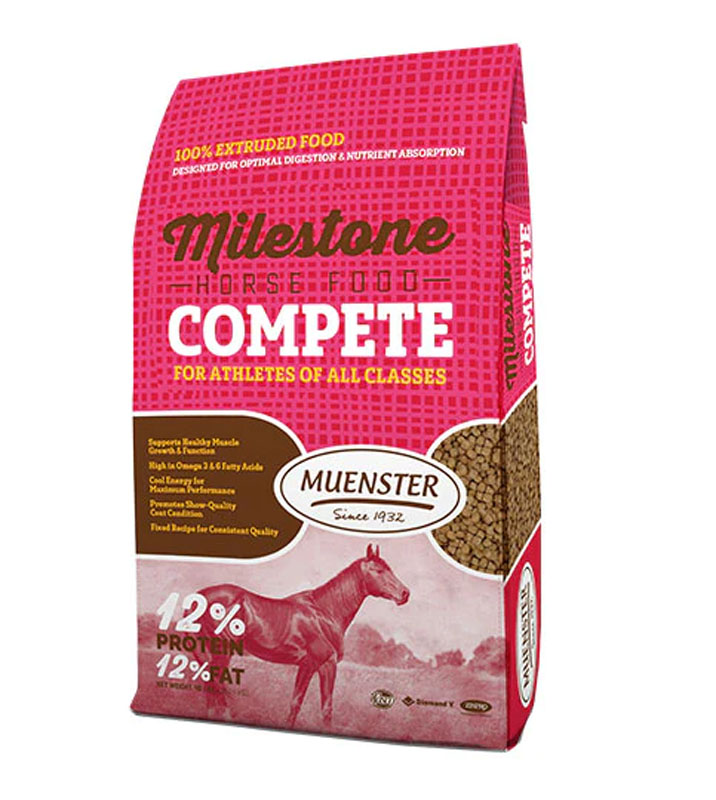 Milestone Compete Horse Feed, 40 lbs