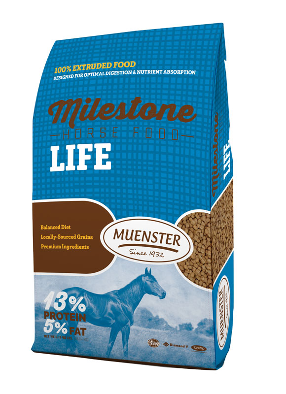 Milestone Life Horse Feed, 40 lbs