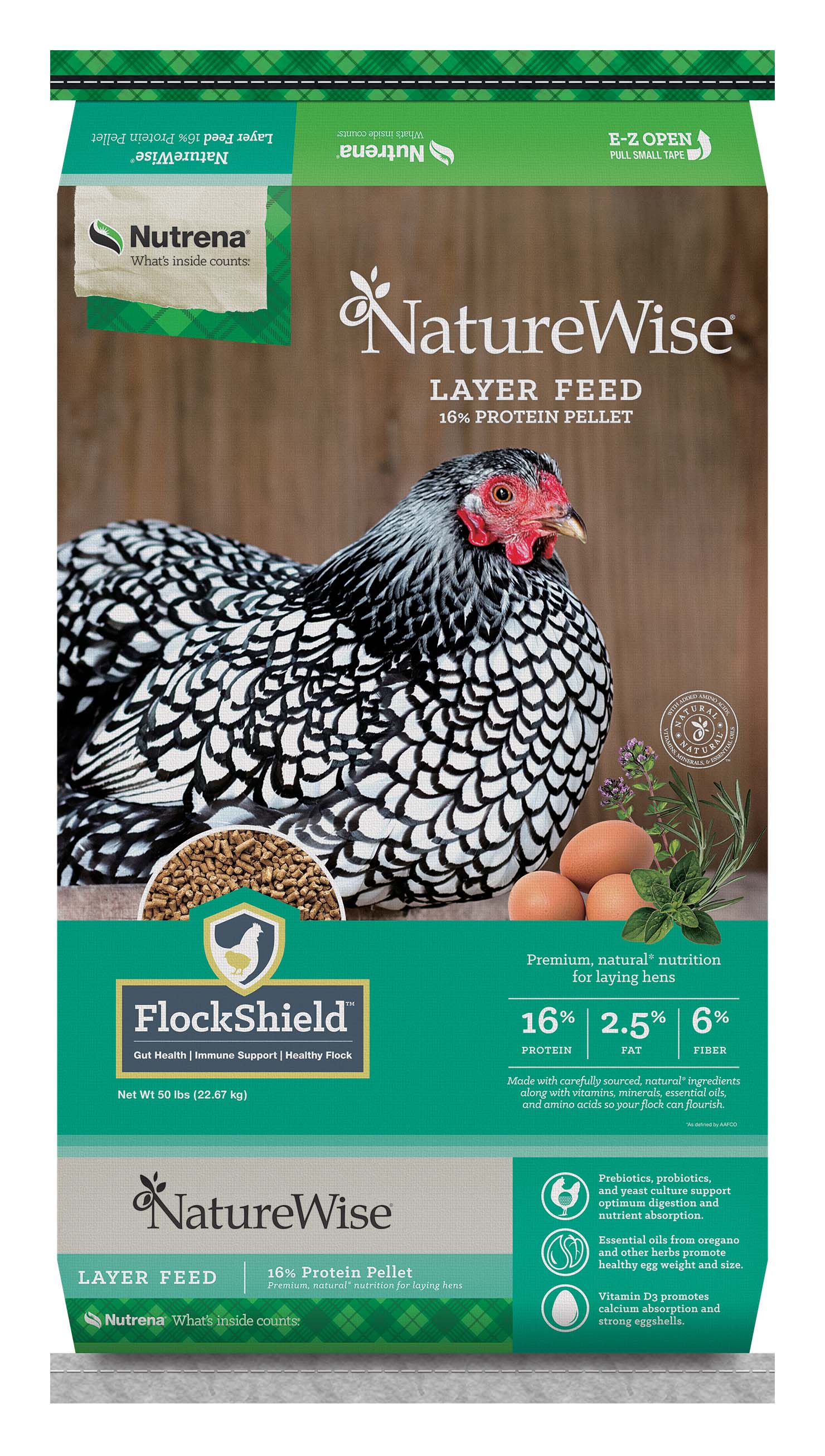 Naturewise Layer 16% Pellet 50#