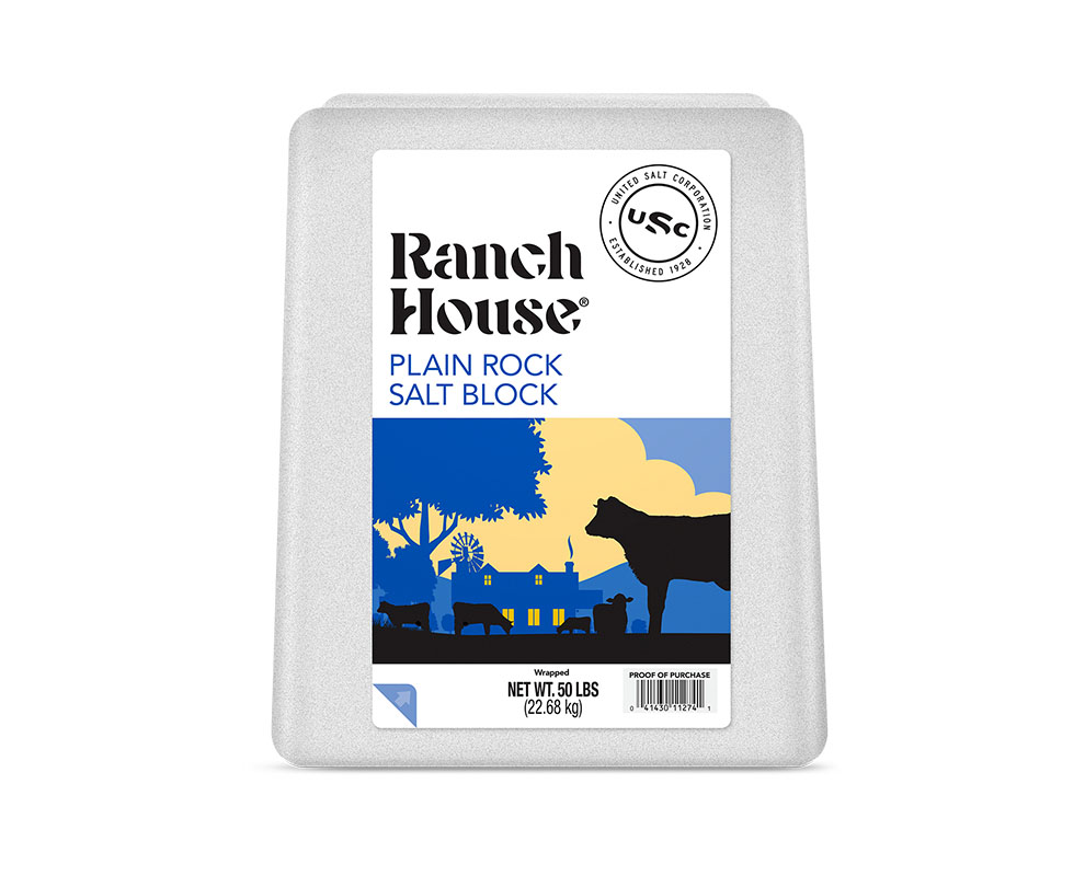 Salt Block - Plain White, 50 lbs