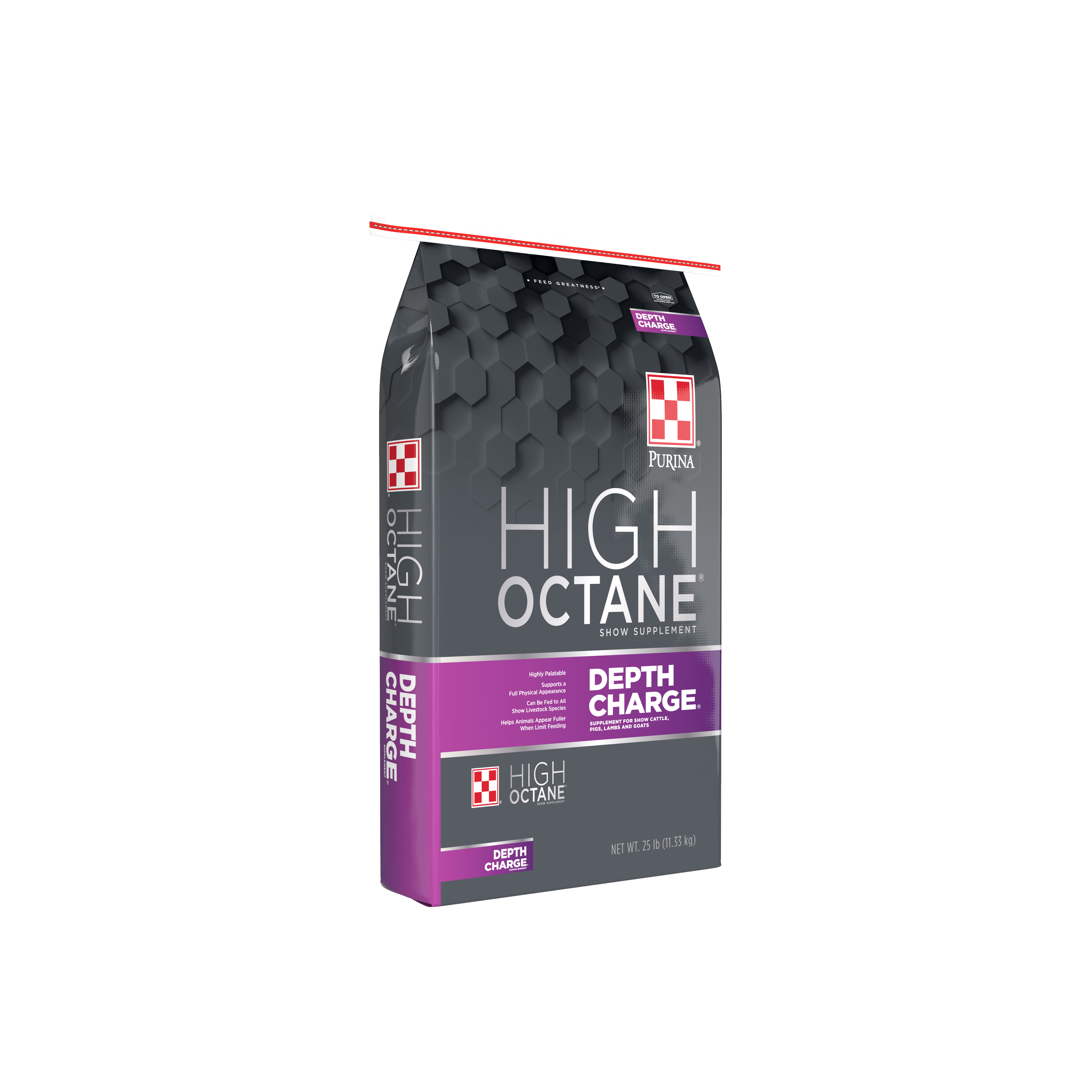 Purina&reg; High Octane&reg; Depth Charge&reg; Supplement, 25 lbs