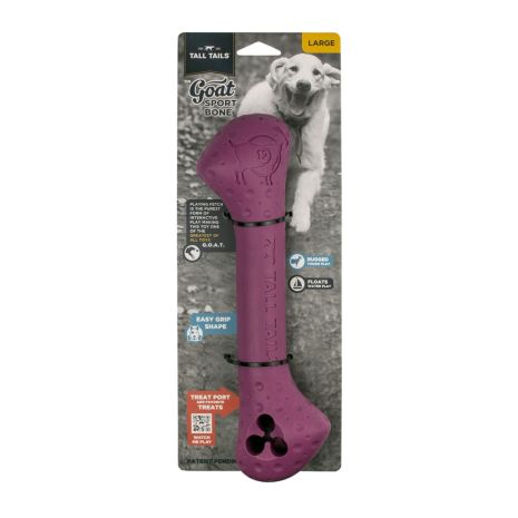 Tall Tails Goat Sport Bone - Large, Purple