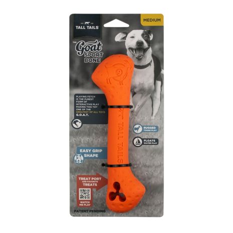 Tall Tails Goat Sport Bone - Medium, Orange