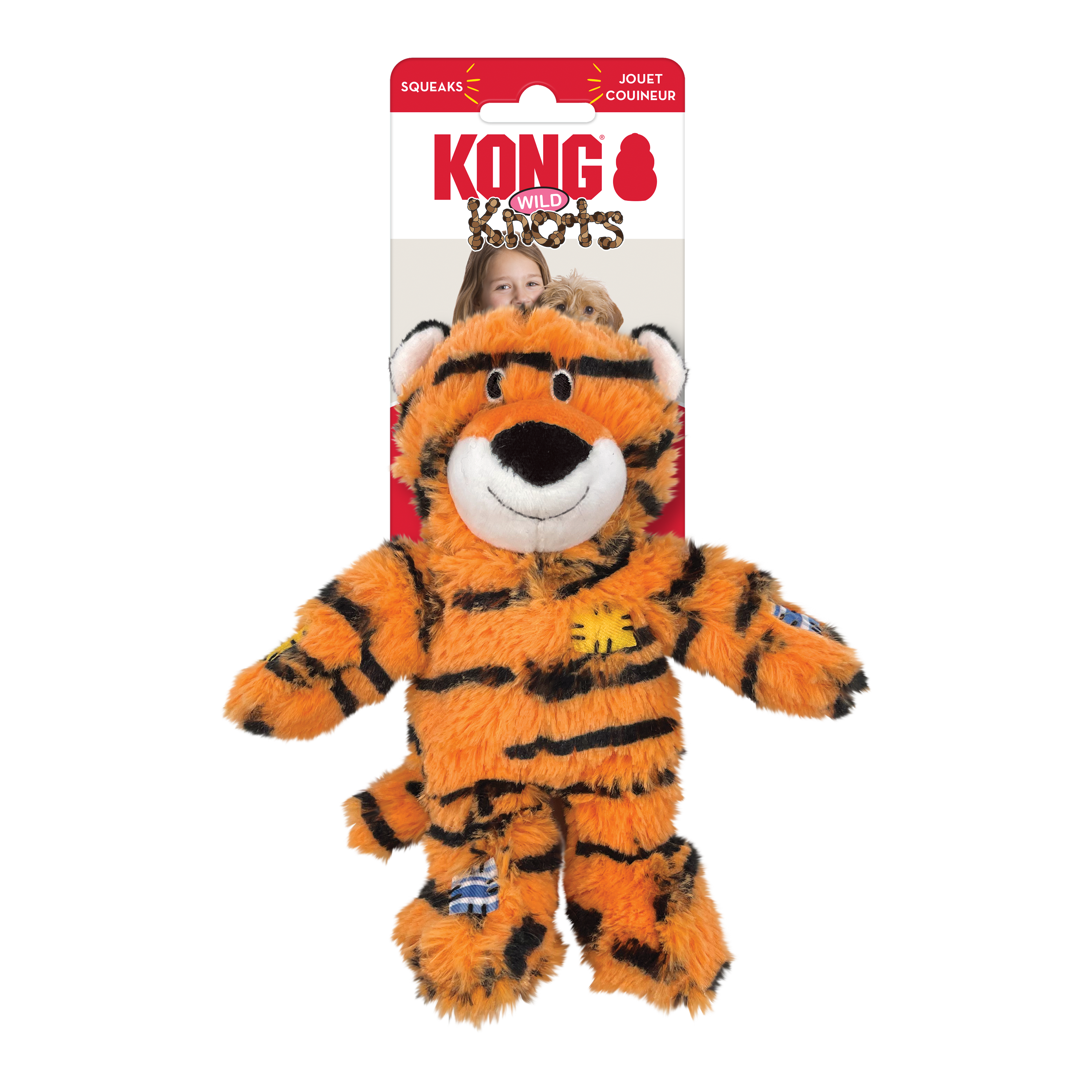 Kong Wild Knots Tiger Md/lg