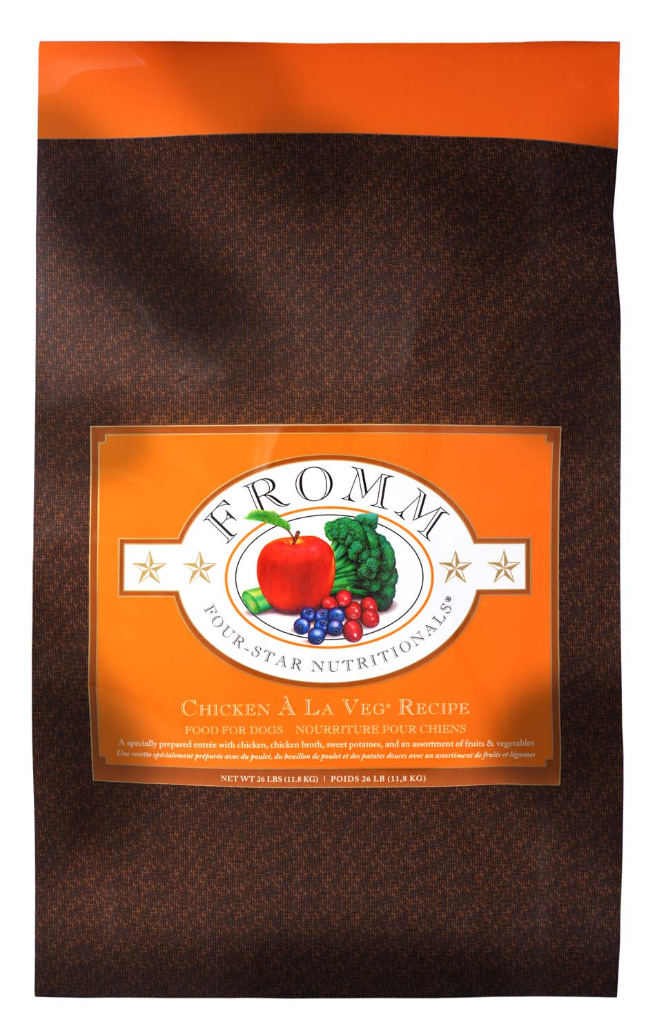 Fromm Four-Star Nutritional Chicken A La Veg Recipe Food for Dogs