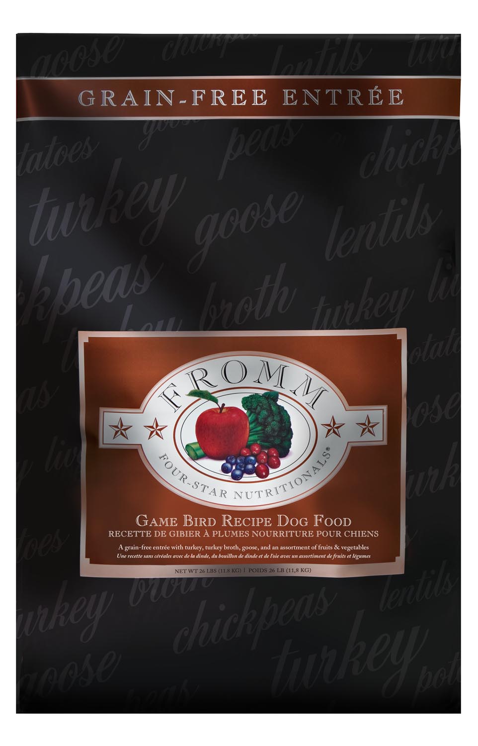 Fromm Four-Star Nutritionals  Game Bird Recipe Dog Food