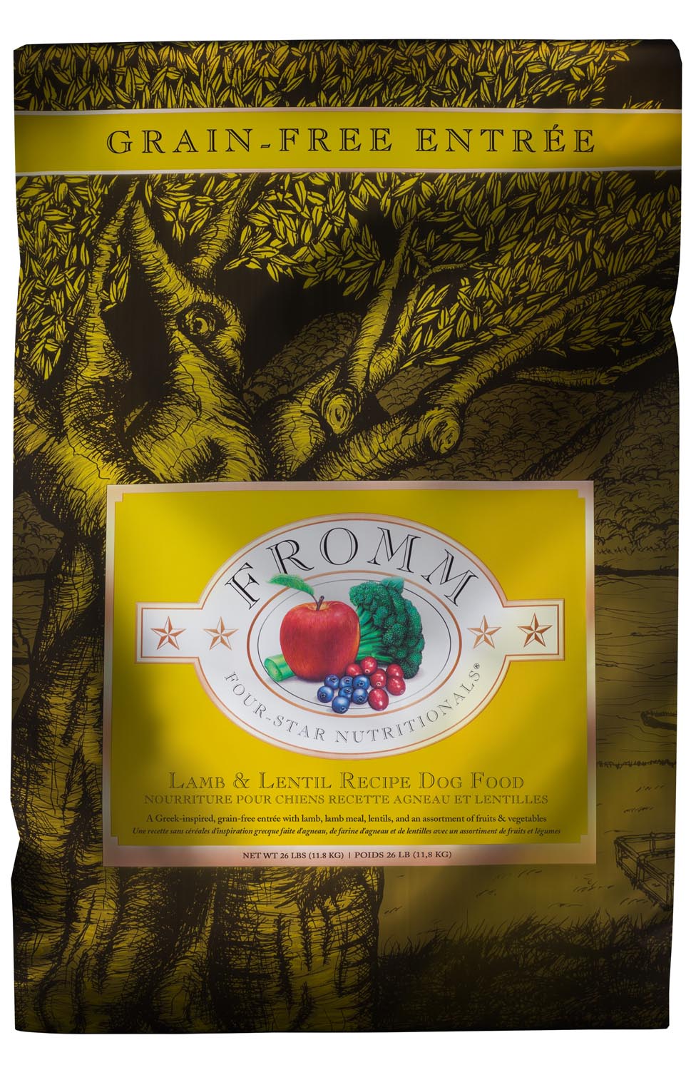 Fromm Four-Star Nutritionals  Lamb & Lentil Recipe Dog Food