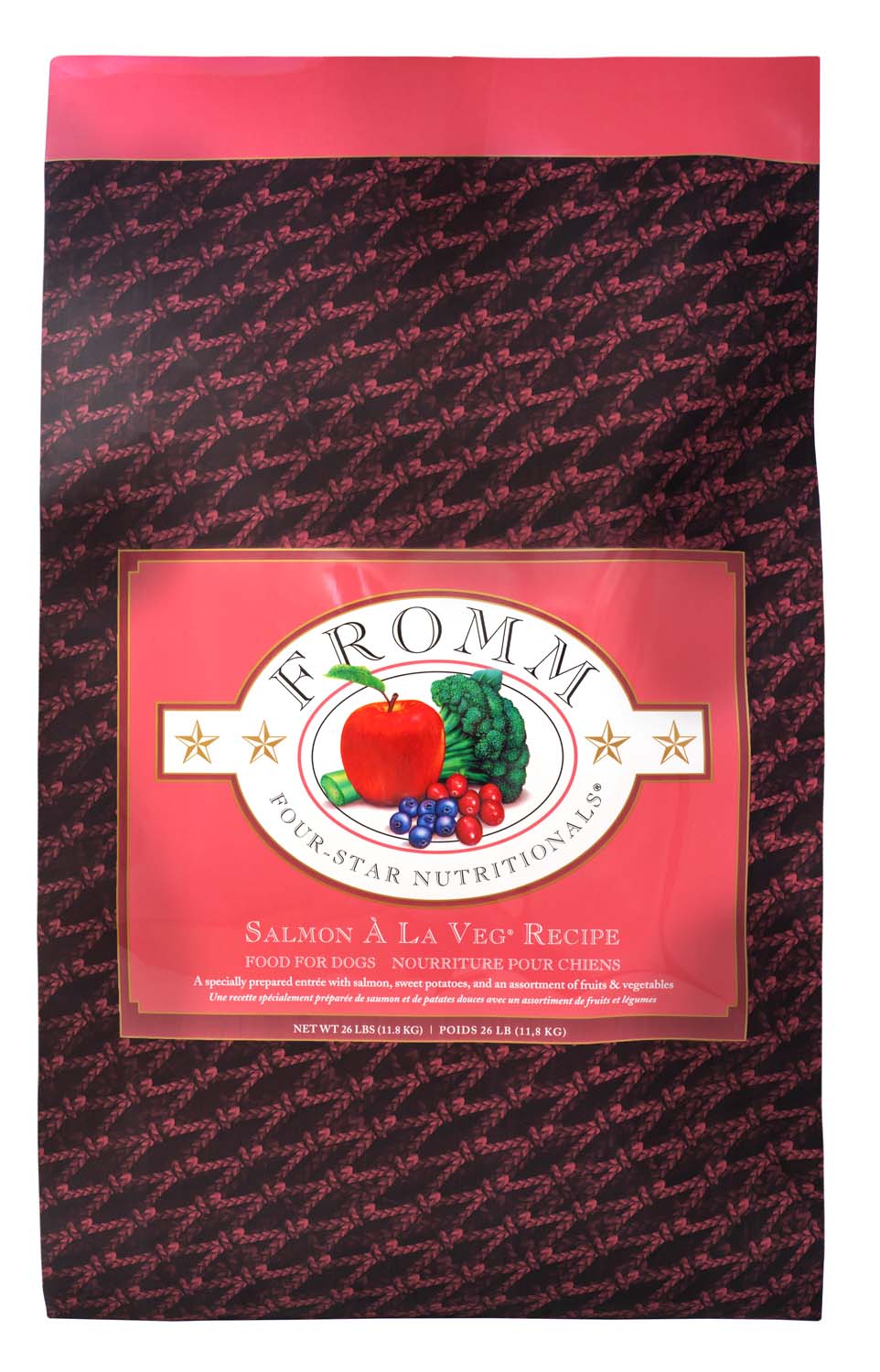 Fromm Four-Star Nutritionals Salmon A La Veg Food for Dogs