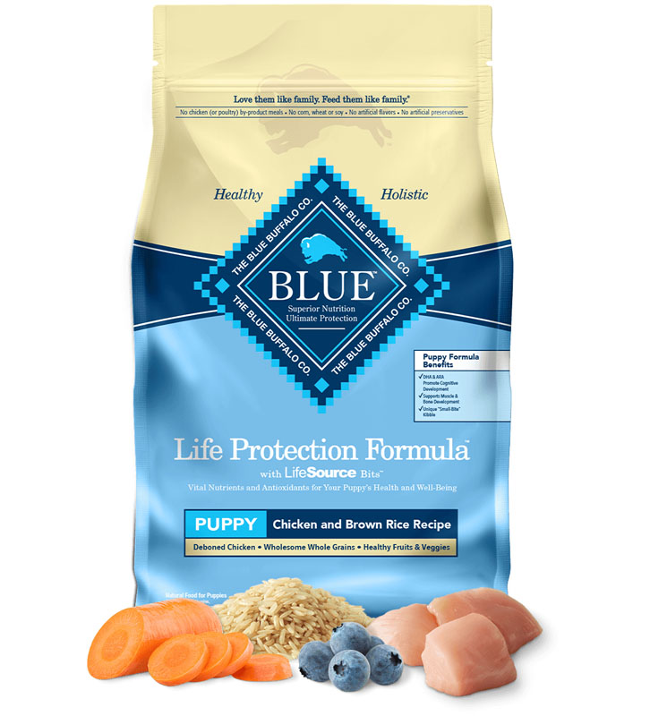 Blue Life Protection Formula Chicken & Brown Rice Recipe for Puppies