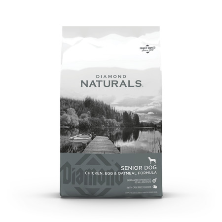 Diamond Naturals Chicken, Egg & Oatmeal Formula for Senior Dogs