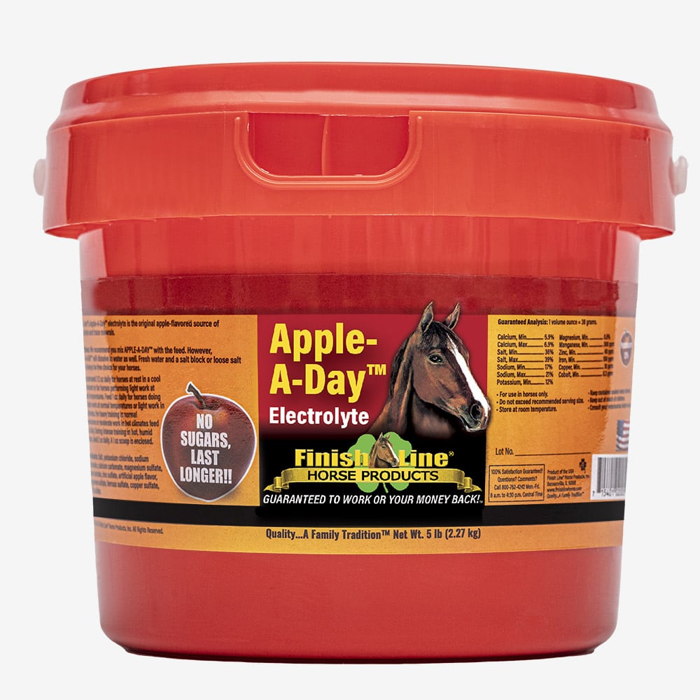 Finish Line Apple-A-Day Electrolytes for Horses