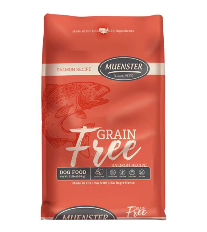 Muenster Grain Free with Salmon Dog Food