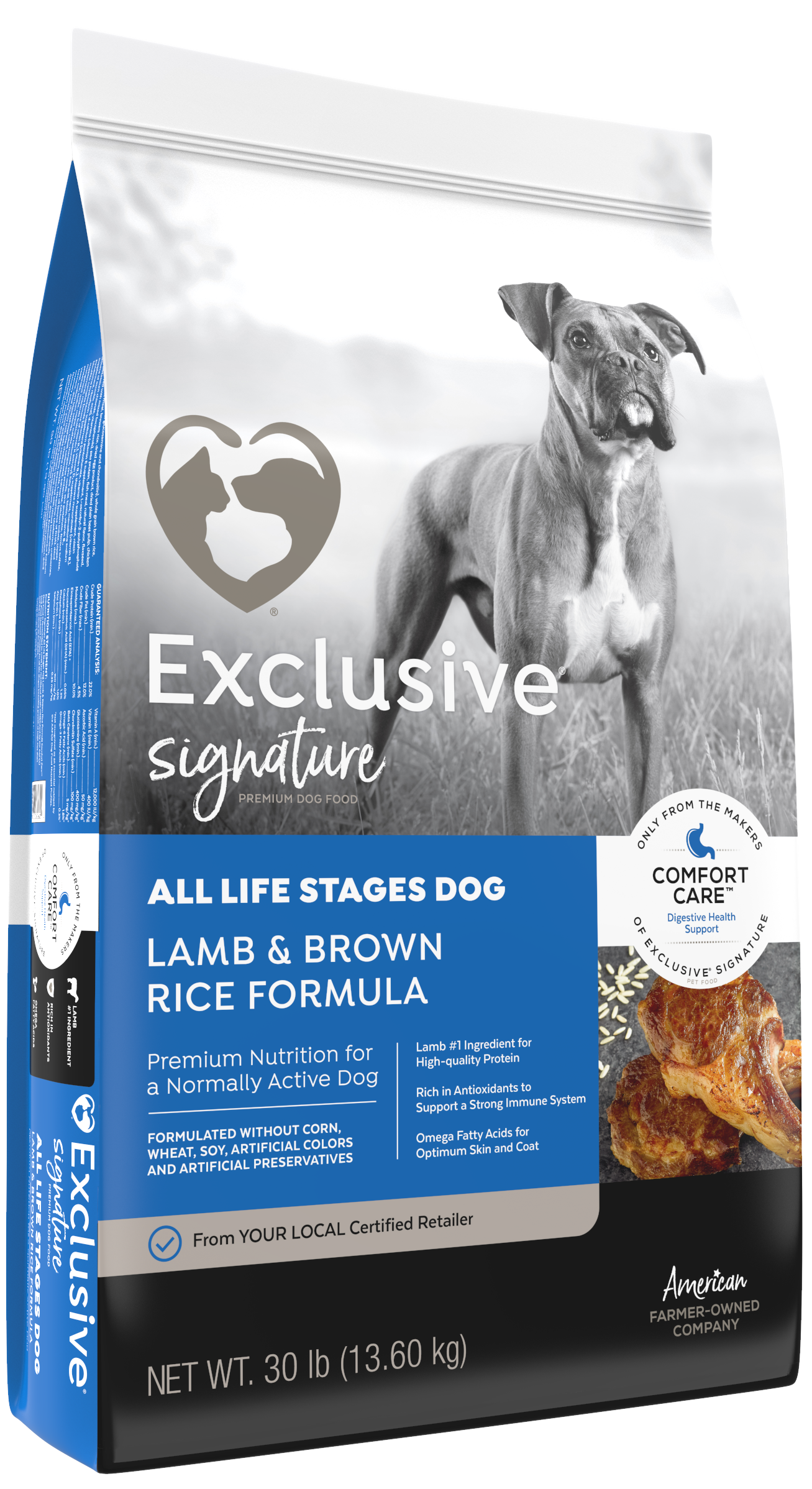 Exclusive Signature All Life Stages Dog Lamb & Brown Rice Dog Food