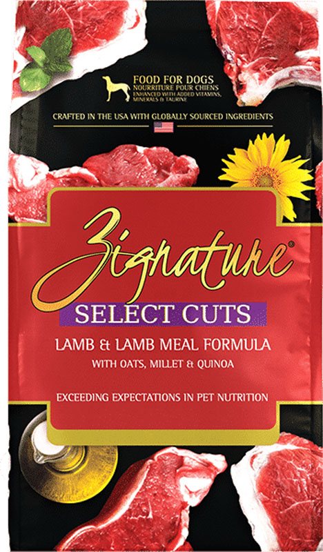 Zignature Select Cuts Lamb Formula Dog Food