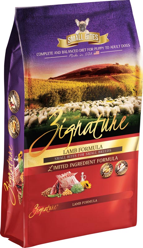 Zignature Lamb Small Bites Dog Food