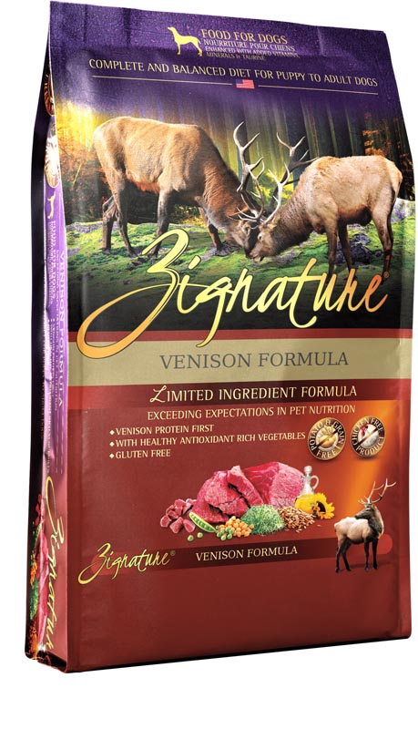 Zignature Venison Dog Food