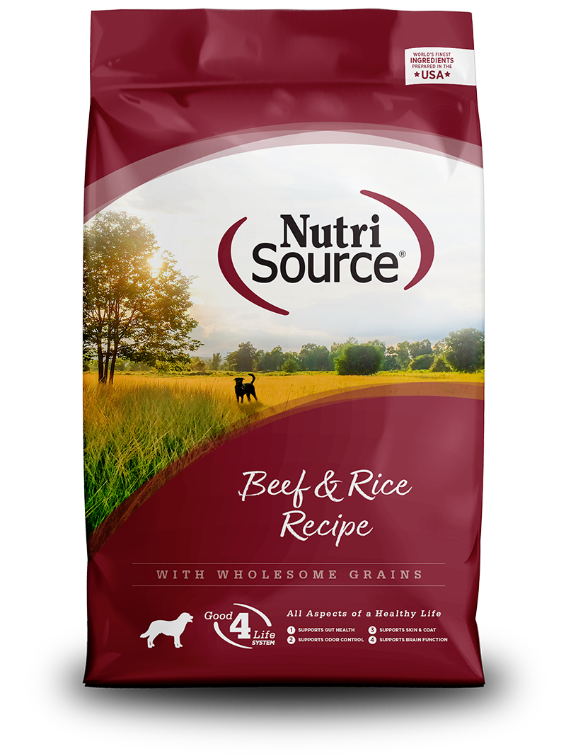 Nutrisource Beef & Rice All Life Stages Dog Food