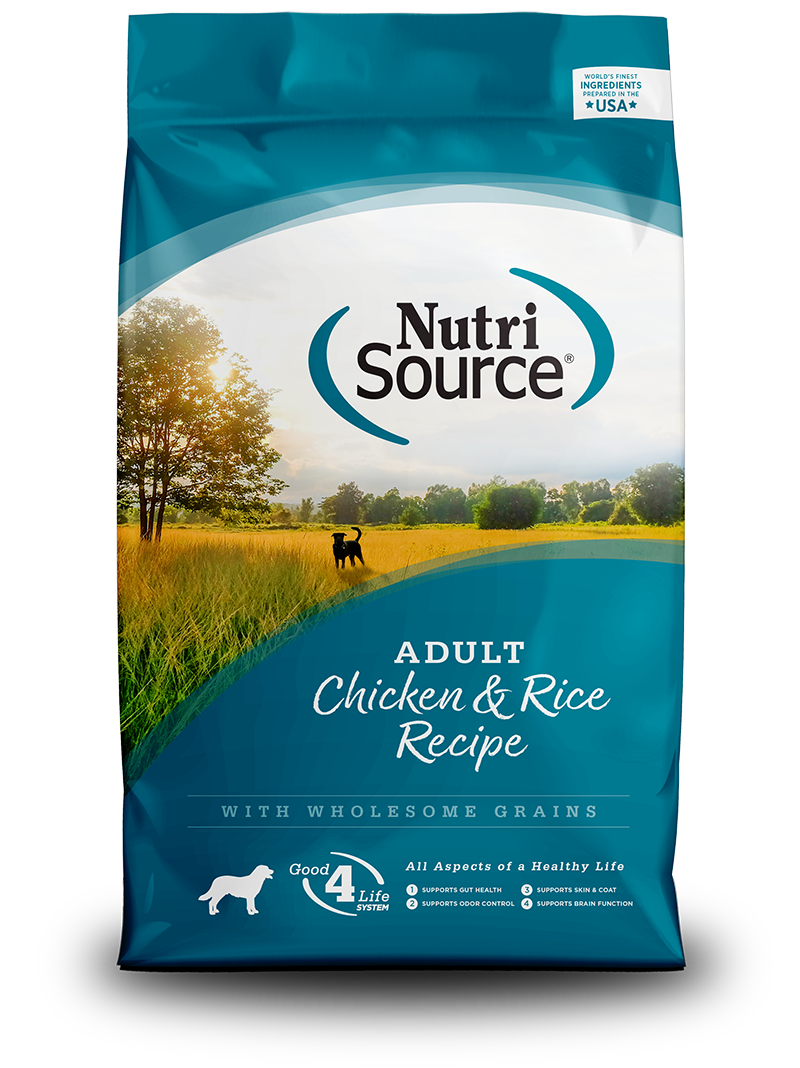 NutriSource Adult Dog Food Chicken & Rice Formula