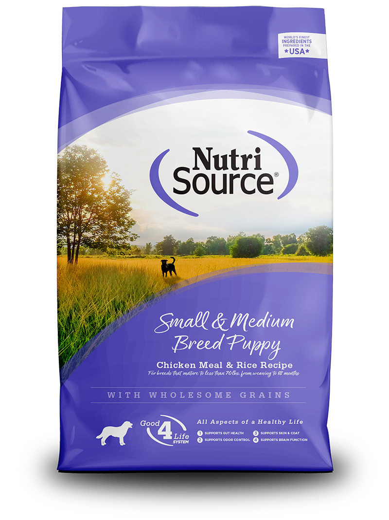 NutriSource Small & Medium Puppy Chicken & Rice Dog Food