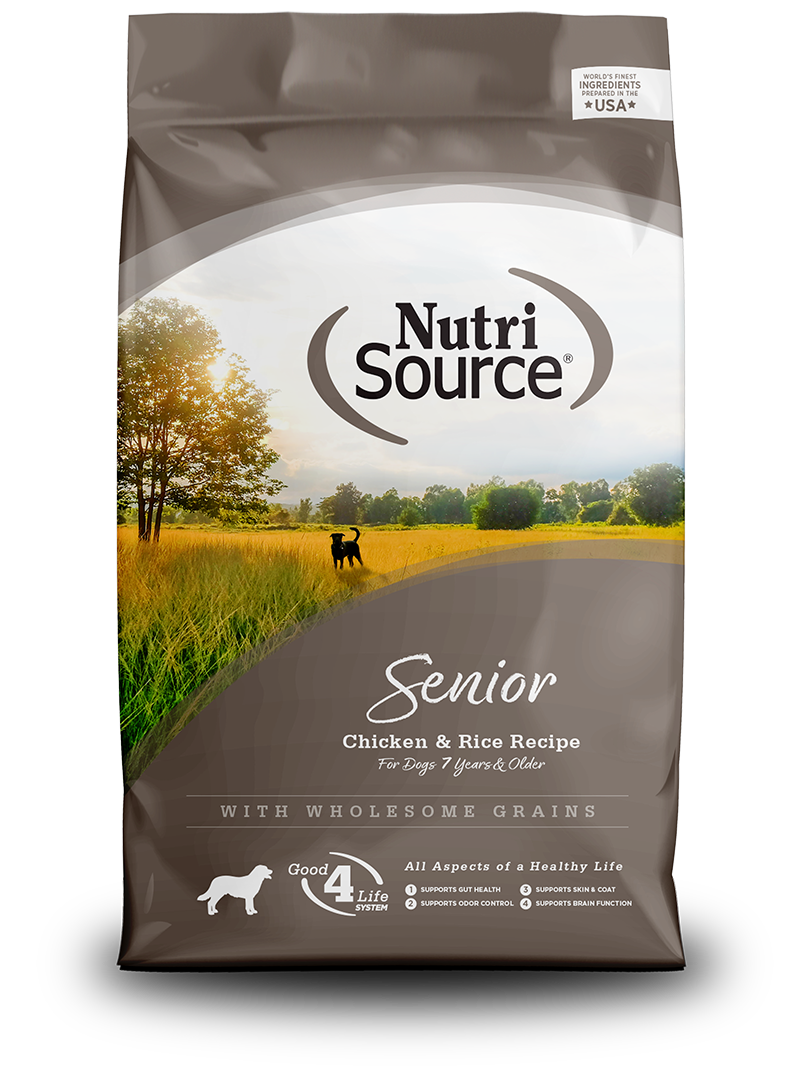 Nutrisource Senior Dog Chicken & Rice Formula