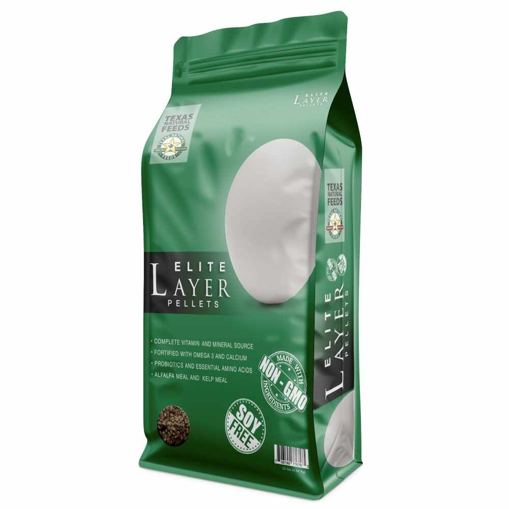 Texas Natural Feeds Elite Layer Pellets, 10 lbs