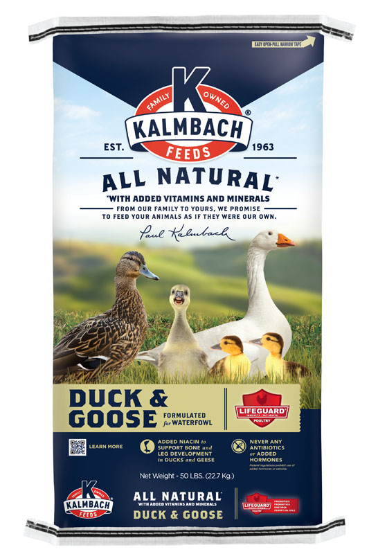 Kalmbach Duck, Goose & Swan Feed, 50 lb