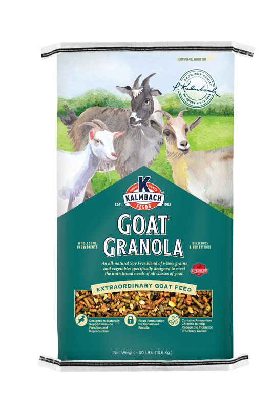 Kalmbach Goat Granola, 30 lb