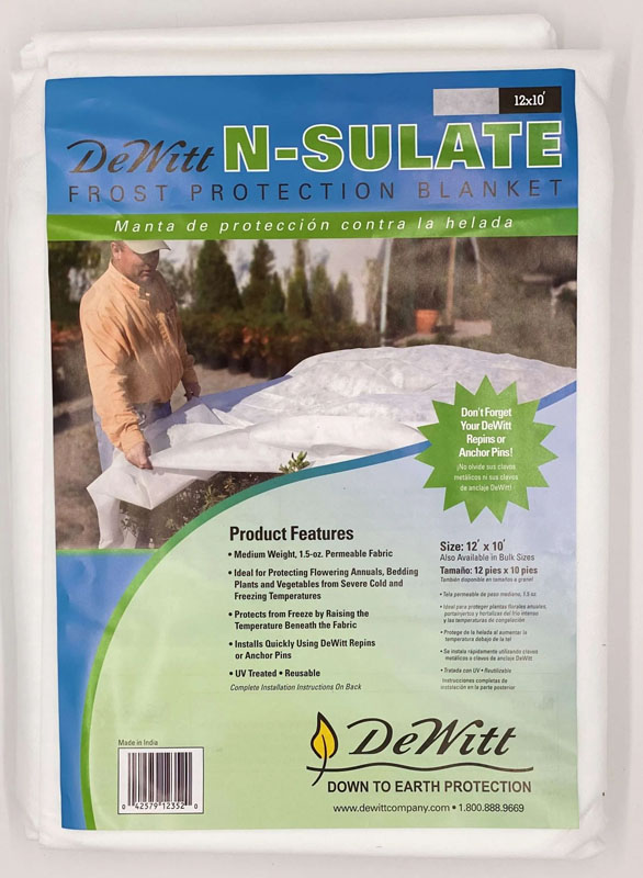 DeWitt N-Sulate Frost Protection Blanket, 12' x 10'